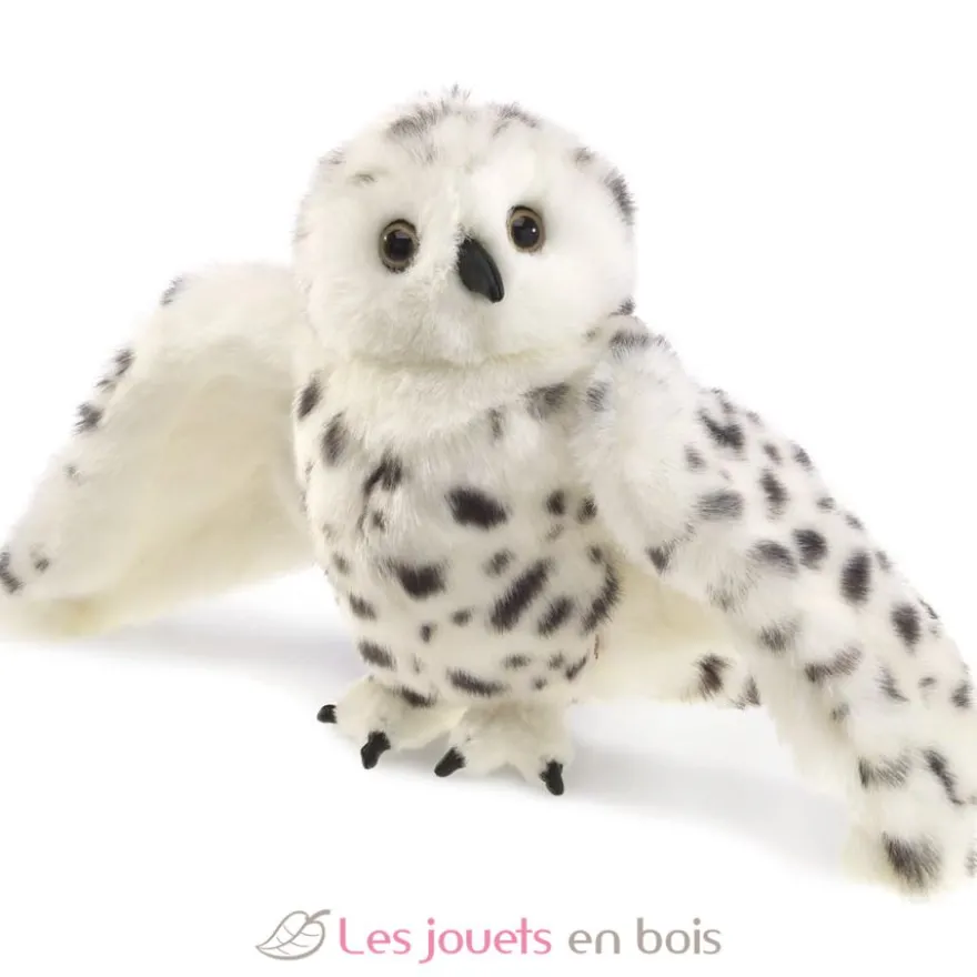 Marionnette à main Harfang des neiges - Folkmanis