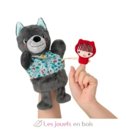 Marionnette à main Louis le loup - Lilliputiens