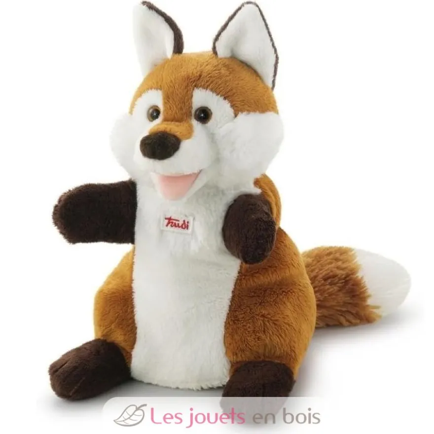 Marionnette à main Renard marron - Trudi