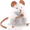 Marionnette à main Souris blanche - Folkmanis