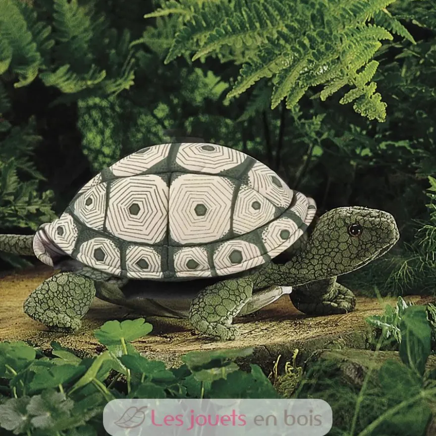 Marionnette à main Tortue verte - Folkmanis