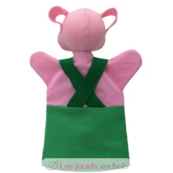 Marionnette Petit Cochon vert - Mú