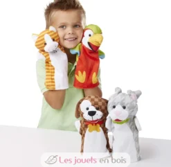 Marionnettes Animaux domestiques - Melissa & Doug