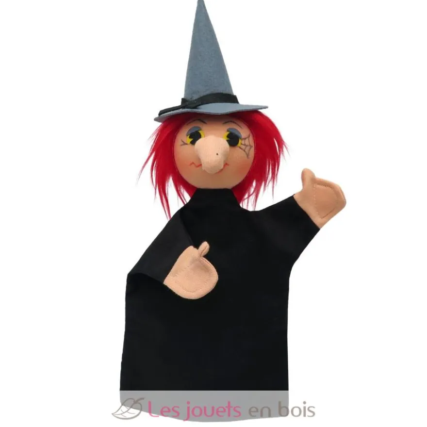 Marionnette Sorcière noire - Mú