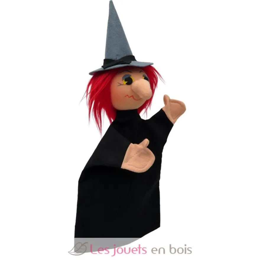 Marionnette Sorcière noire - Mú