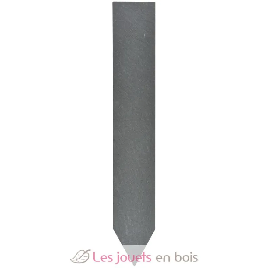 6 marqueurs de plantes en ardoise avec crayon de cire - Esschert Design