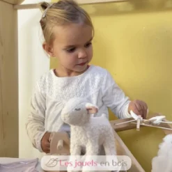 Mary l'agneau en peluche 16 cm - Egmont Toys