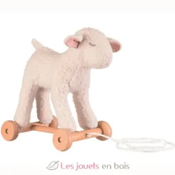 Mary l'agneau à tirer biege - Egmont Toys