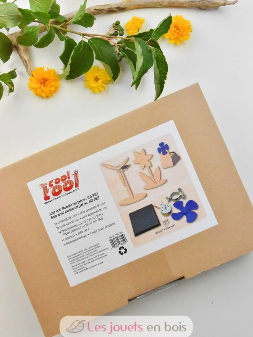 Matériel pour maquettes solaires en bois - The Cool Tool