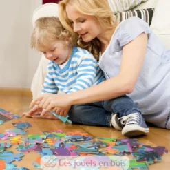 Ma Valise Puzzle Dinosaures 104 pcs - Mideer