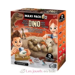 Maxi pack 12 œufs dino à déterrer - Buki France
