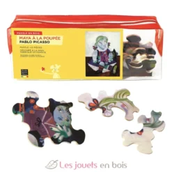Maya à la poupée de PICASSO - Puzzle Michèle Wilson
