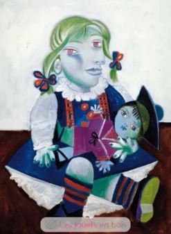 Maya à la poupée de PICASSO - Puzzle Michèle Wilson