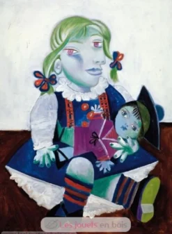 Maya à la poupée de PICASSO - Puzzle Michèle Wilson