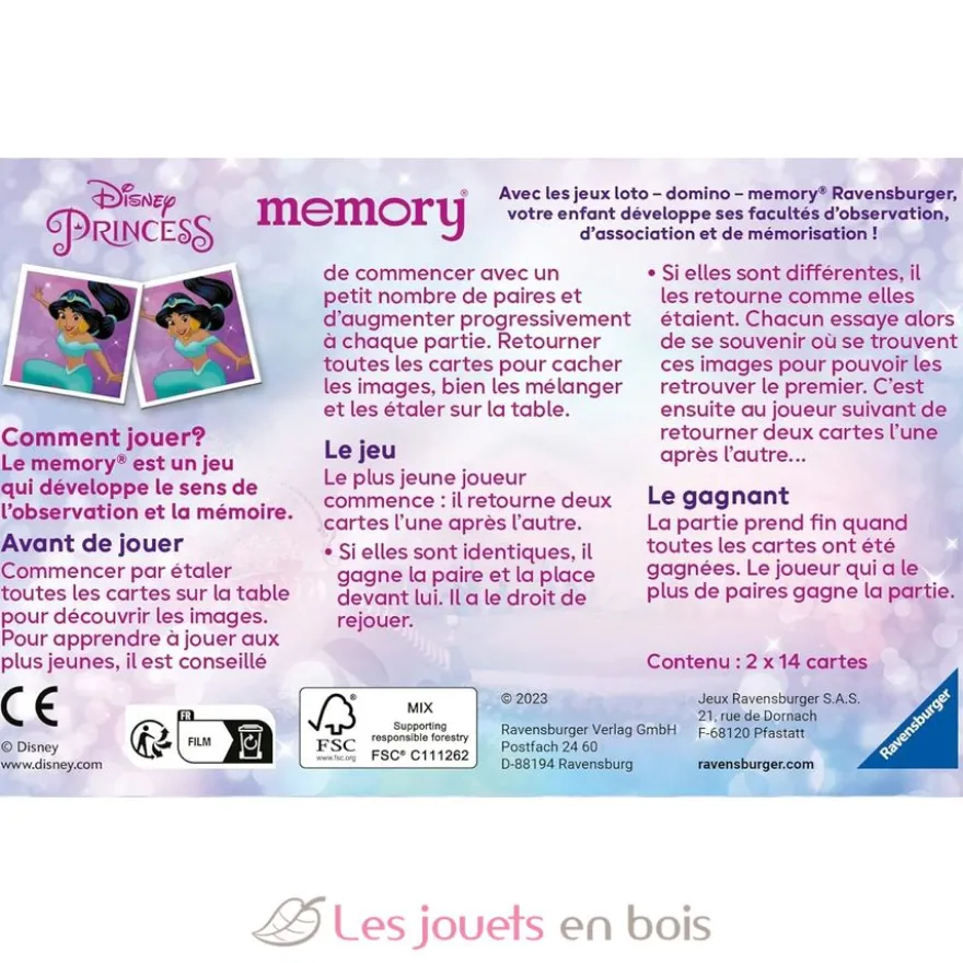 Memory Disney Princesses - Ravensburger