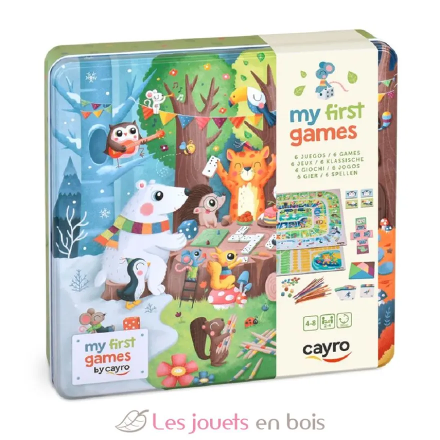 Mes premiers jeux de société - De 4 à 8 ans - Cayro