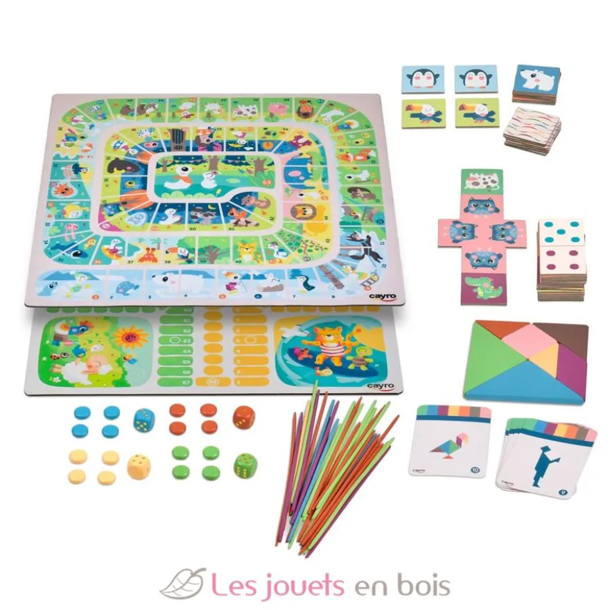 Mes premiers jeux de société - De 4 à 8 ans - Cayro