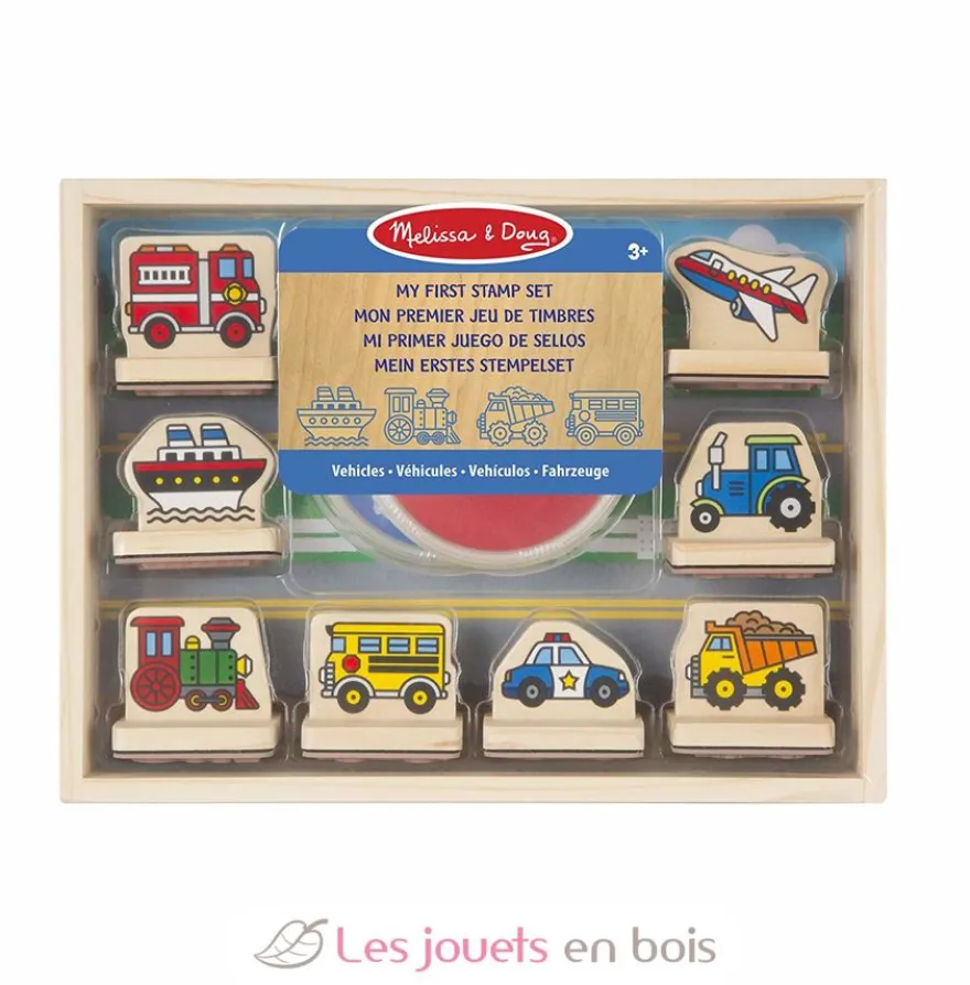 Mes premiers tampons encreurs Véhicules - Melissa & Doug