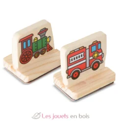 Mes premiers tampons encreurs Véhicules - Melissa & Doug