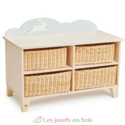 Meuble rangement avec paniers - Tender Leaf Toys