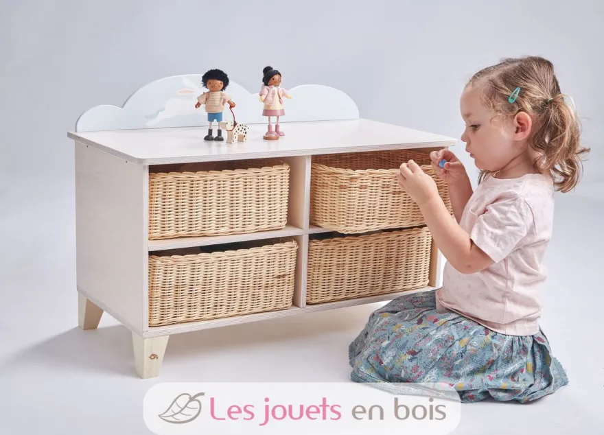 Meuble rangement avec paniers - Tender Leaf Toys