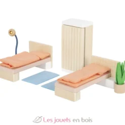 Meubles de chambre pour maison de poupée - Small Foot company