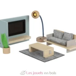 Meubles de salon pour maison de poupée - Small Foot company
