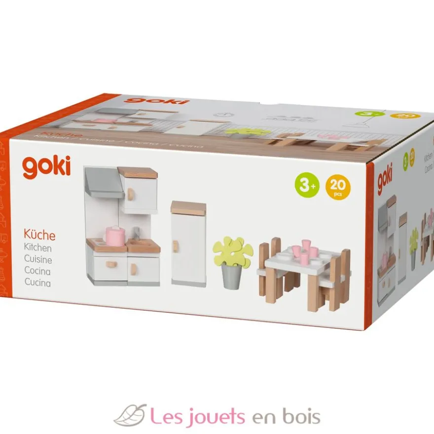 Meubles poupées miniatures Cuisine - Goki