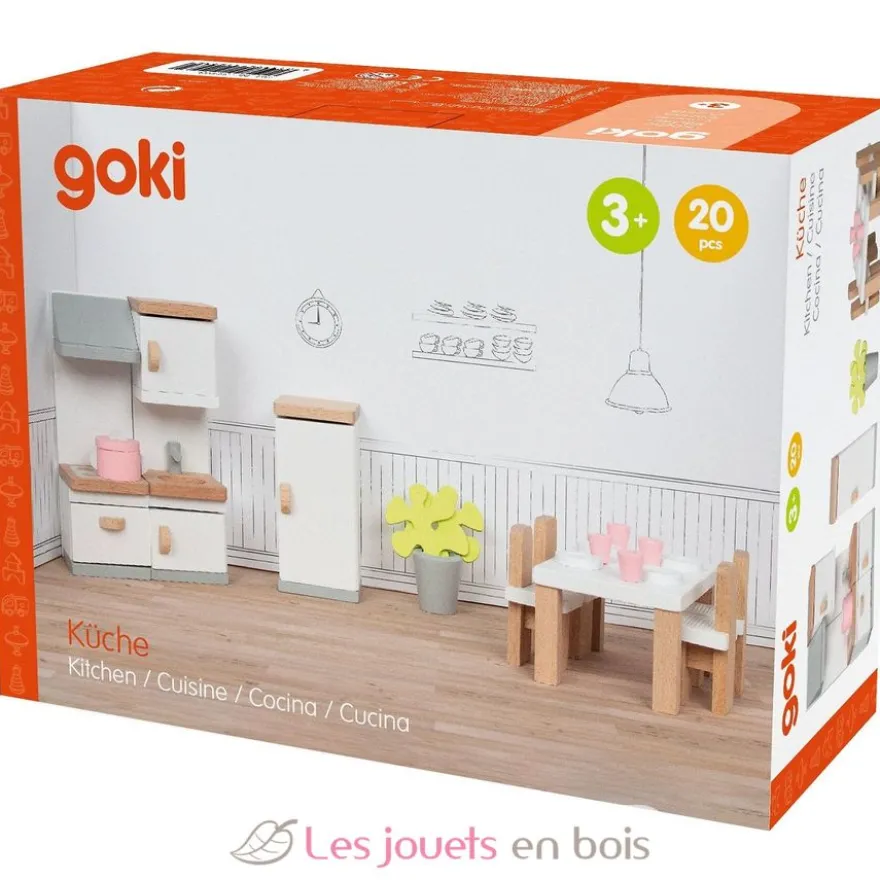 Meubles poupées miniatures Cuisine - Goki