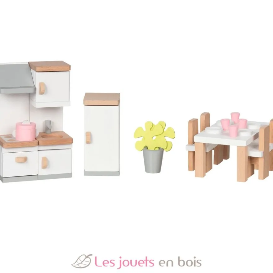 Meubles poupées miniatures Cuisine - Goki