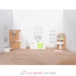 Meubles poupées miniatures Salle de bain - Goki
