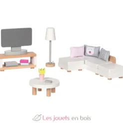 Meubles poupées miniatures Salon - Goki
