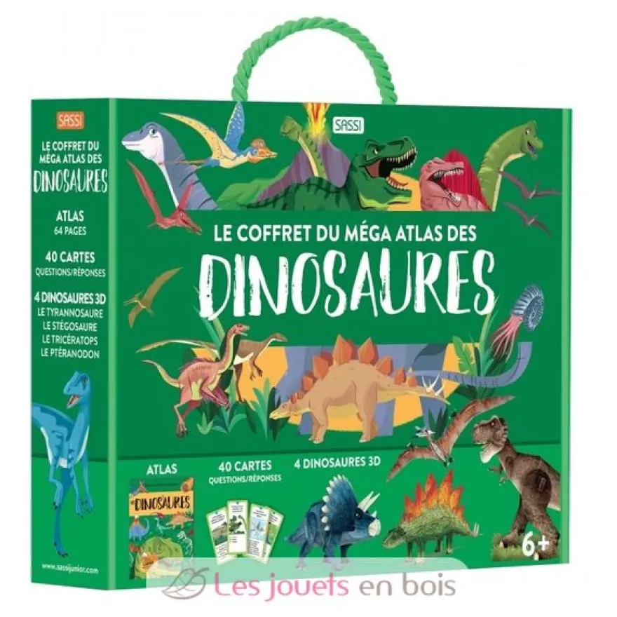 Méga Atlas des Dinosaures - Sassi Junior