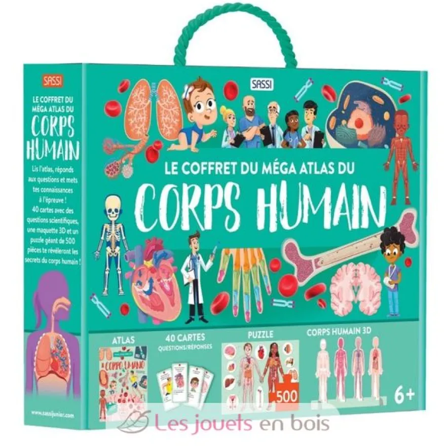 Méga Atlas du Corps Humain - Sassi Junior
