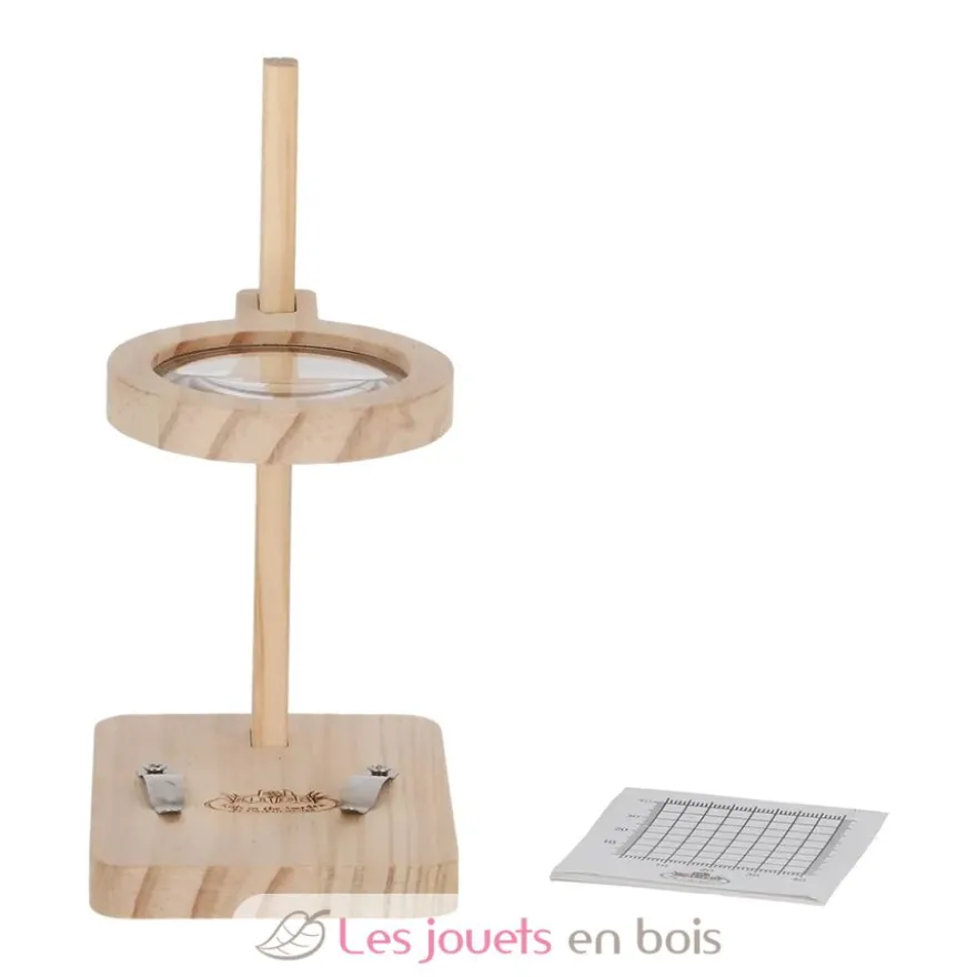 Microscope en bois - A parti de 5 ans - Esschert Design