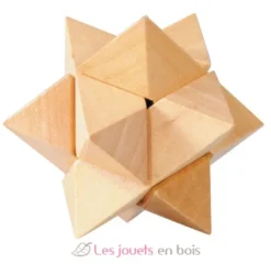 Mini casse-tête en bois Etoile - Fridolin