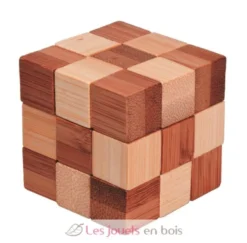 Mini casse-tête en bois Serpent - Fridolin
