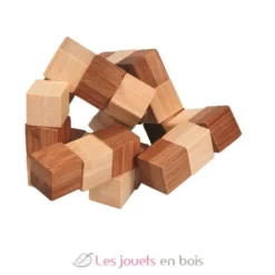 Mini casse-tête en bois Serpent - Fridolin