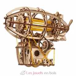 Mini Dirigeable Steampunk - Puzzle 3D mécanique en bois - Ugears