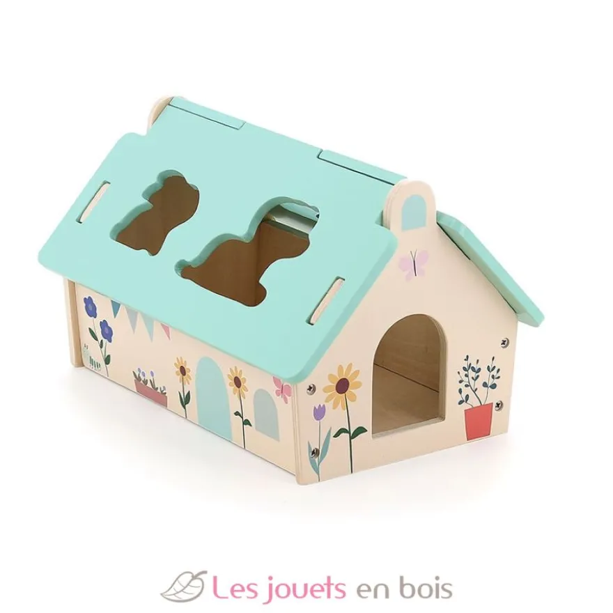 Mini ferme des formes en bois - Vilac