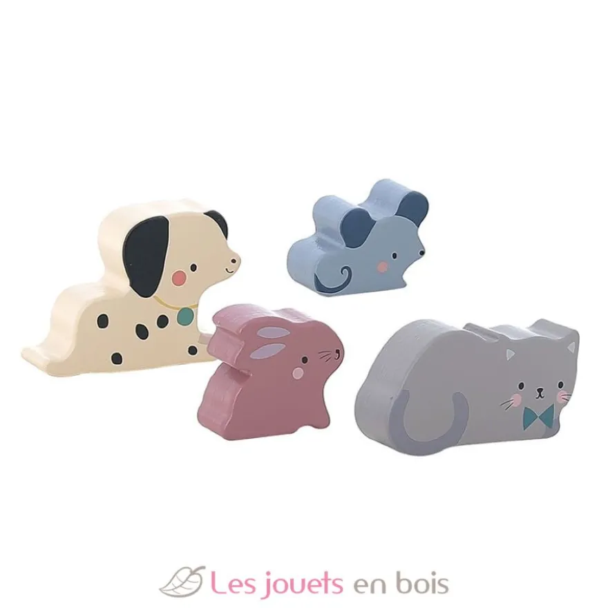 Mini ferme des formes en bois - Vilac