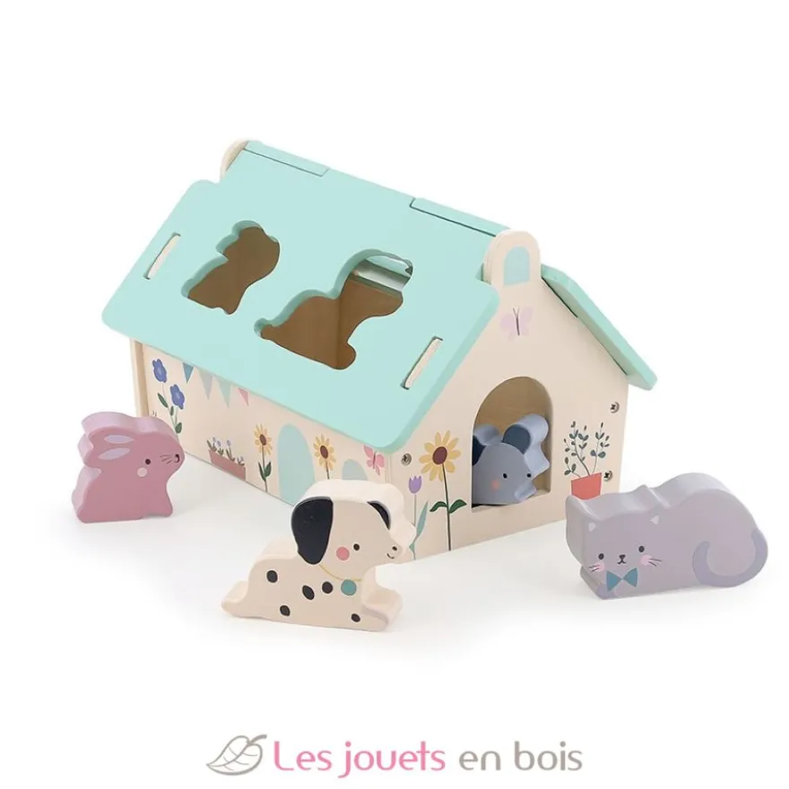 Mini ferme des formes en bois - Vilac