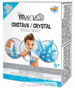 Mini Lab Cristaux - Bleu - Buki France