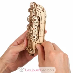 Mini locomotive - Puzzle 3D mécanique en bois - Ugears