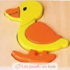 Mini Puzzle Canard - Viga Toys