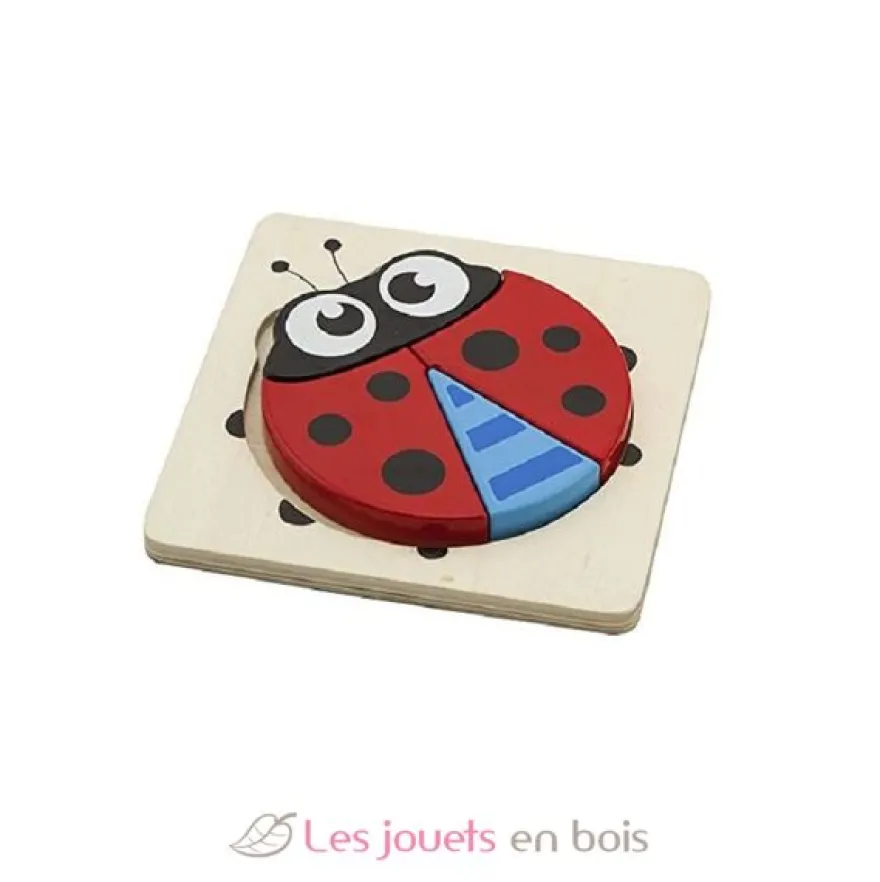 Mini Puzzle Coccinelle - Viga Toys