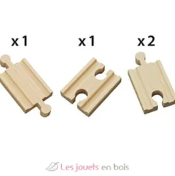Mini rails droits - Brio