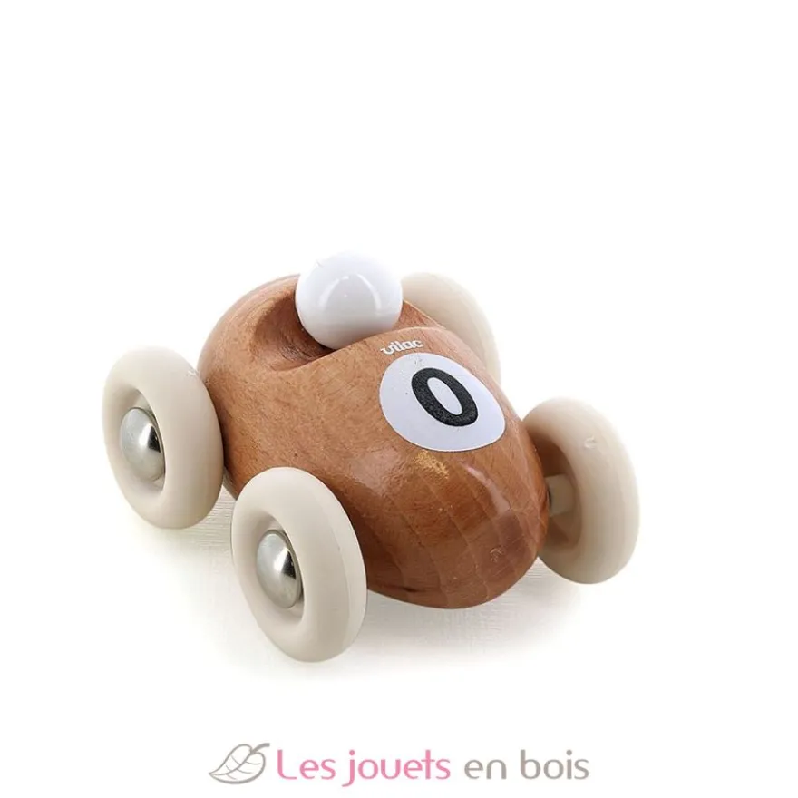 Mini roadster en bois naturel - Vilac