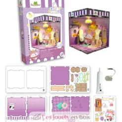 Mini scène Kawaii à créer - Chibi Box Renard - Dès 8 ans - Sycomore