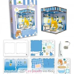 Mini scène Kawaii à créer - Chibi Box Capybara - Dès 8 ans - Sycomore